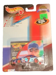 Hot Wheels Racing #7 Geoff Bodine 1999 Pro Racing NASCAR Ford Taurus Philips VTG - Picture 1 of 12