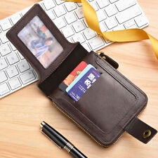 Mens Leather RFID Wallet Card Blocking Id Holder Wallets Credit Designer Slim UK