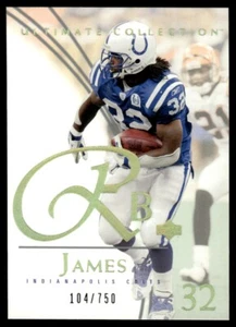 2003 Upper Deck Ultimate Collection Edgerrin James 104/750 Indianapolis Colts - Picture 1 of 2