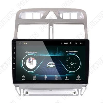 2Din Android 9.0 Car Radio Video GPS Navigation 1G+16G For Peugeot 307 2004-2013 - Image 1 of 4