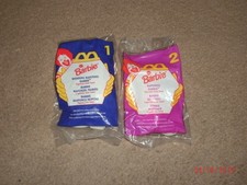 Happy Meal Barbie McDonalds 1 & 2 Wedding Rapunzel & Rapunzel Barbies NEW
