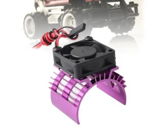 Aluminum Heat sink with 5V Cooling Fan for RC 1/10 Car 540 550 3650 3660 Motor - Picture 1 of 10