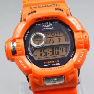 CASIO G-SHOCK RISEMAN G-9200R Rescue Orange Quartz Men's Watch - Picture 1 of 11