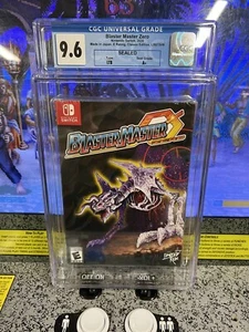 2020 Nintendo Switch Blast Master Zero Classic Edition LRG Graded CGC 9.6 - Picture 1 of 8
