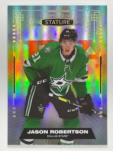 2021-22 Upper Deck Stature Base Card #45 Jason Robertson Dallas Stars - Bild 1 von 2