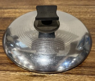 Tapa vintage Rena Ware de acero inoxidable de 8 pulgadas solamente Foto 1 de 4