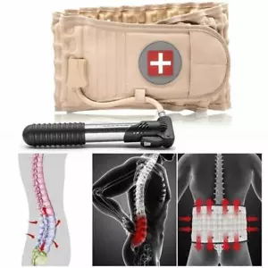 New Spine Decompression Back Belt Lumbar Support for Lower Back Pain Relief- USA - Picture 1 of 6