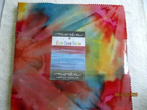 Moda Color Crush Batiks -  layer cake 10" square, 42 pcs. - Picture 1 of 7