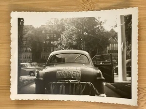 Cintas decorativas vintage de 1950 para autos recién casados recién casados - Imagen 1 de 1