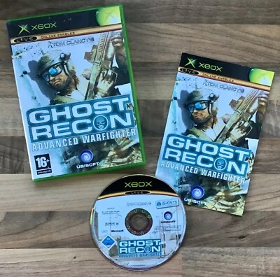 TOM CLANCY'S : GHOST RECON - ADVANCED WARFIGHTER - ORIGINAL X-BOX GAME (ONLINE) - Image 1 of 4