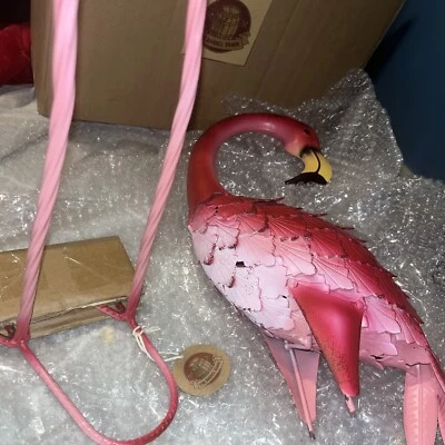 NUEVO EN CAJA THE BARREL SHACK - FALICIA THE CURIOSO FLAMENCO ARTE Escultura Metal Foto 1 de 4