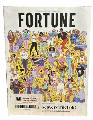 Fortune Magazine Oct/Nov 2021 - Image 1 of 4