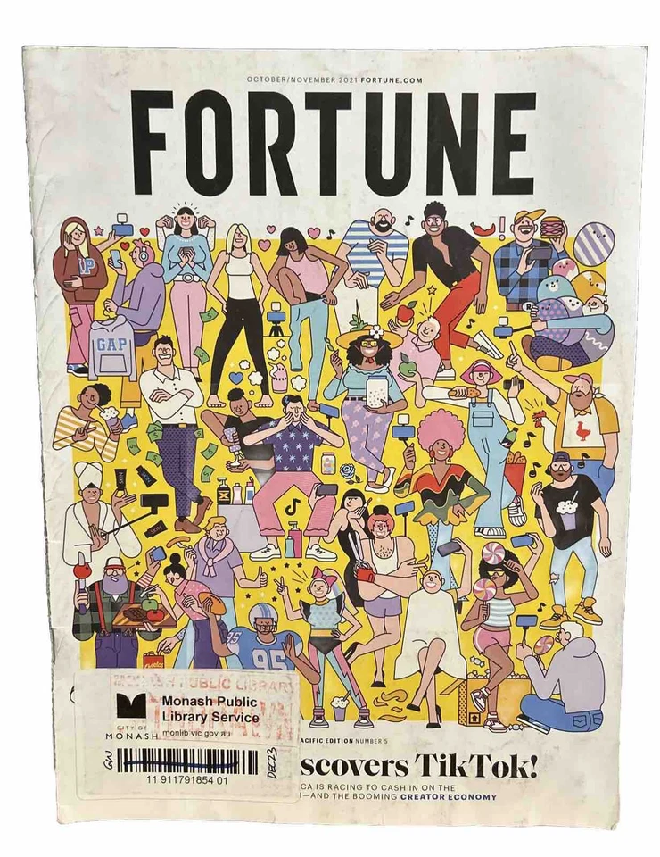 Fortune Magazine Oct/Nov 2021 - Image 1 of 4