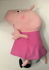 Peppa Pig Plush Pig Animal Cartoons Stuffed Toy 18? Lavender Pink Dress**2003