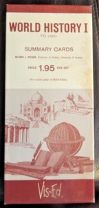 Vis Ed World History 1 Summary Cards To 1660 Study Set 100 Card - Bild 1 von 7