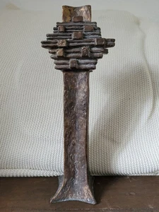 Ernst Günzkofer (1938-2016) Bronze Skulptur Abstraktion monogr dat '13 - Bild 1 von 11