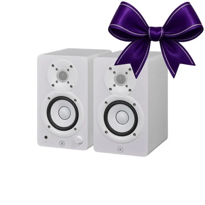 Par de monitores de estudio compactos Yamaha HS3 de 3,5 pulgadas blancos Foto 1 de 4