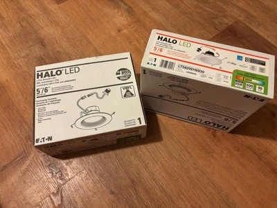 2 Halo LT560WH6930 LT56 5" 6" Blanco Integrado LED Luz de Techo Empotrada NUEVO Foto 1 de 4