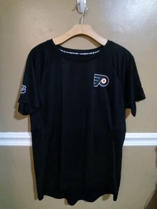 Philadelphia Flyers Fanatics dri-fit Black Shirt Vented Armpits XL - Picture 1 of 6