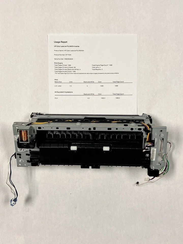RM2-6460 HP M452/477/M454/M479 MONTAJE FUSOR DÚPLEX GENUINO BAJO NÚMERO DE PÁGINAS 1089 Foto 1 de 1