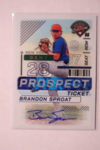 2024 Panini Prospect Edition Brandon Sproat Auto #92 - Bild 1 von 2