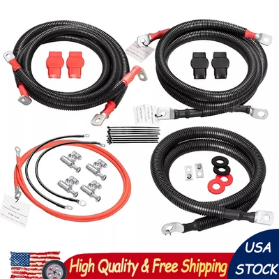 Kit de cables de batería diésel para Ford 7,3 L 2298-90 Superduty F250 F350 Excursion Foto 1 de 4