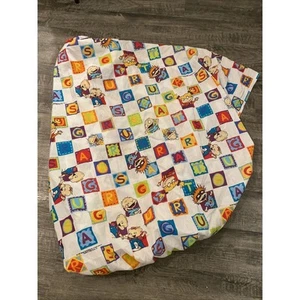 1999 Vintage Nickelodeon Rugrats Twin Size Fitted Sheeet - Picture 1 of 4