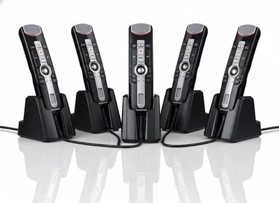 5 Olympus RecMic II RM4010P Unidirectional Cord Push Button Microphone Dictation - Image 1 of 2