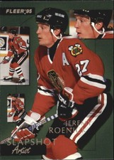 1994-95 Fleer Slapshot Artists #8 Jeremy Roenick - NM-MT