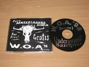 W.O.A. '98 - Underground Sampler CD - VARIOUS / 1998 PRESS in MINT- - Bild 1 von 2