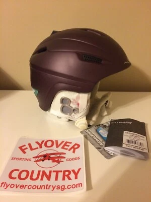 NWT Salomon Icon Custom Air Snow Helmet Purple XXS Free Shipping - Image 1 of 4