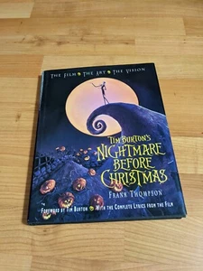 Tim Burton's A Nightmare Before Christmas Making Of HB Book DH 1993 1st Ed New. - Imagen 1 de 8