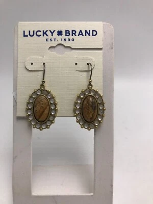 Новый с Ярлыками Lucky Brand золотой тон набор камень капли серьги #212 - Изображение 1 из 4