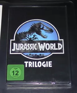 JURASSIC WORLD TRILOGIE 3 FILM COLLECTION DVD SCHNELLER VERSAND NEU & OVP - Bild 1 von 4