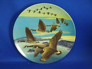 Vintage 1987 Dominion China Ltd. Geese Decorative Plate Southward Bound 5348A - Picture 1 of 7