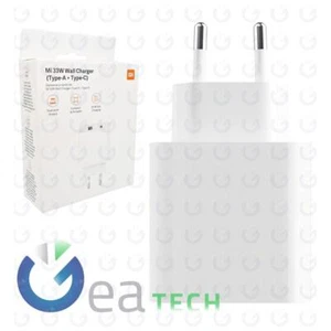 XIAOMI MI 33W CARICABATTERIA FAST CHARGER ADATTATORE DA PARETE 2X USB-A USB-C - Bild 1 von 3