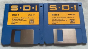 SDI Strategic Defense Initiative Atari ST Computer Mindscape Videospiel UNGETESTET - Bild 1 von 1