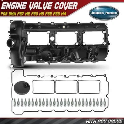 Крышка клапана двигателя с клапаном PCV для BMW F80 F82 F83 F87 M2 M3 M4 11127846359 - Изображение 1 из 4