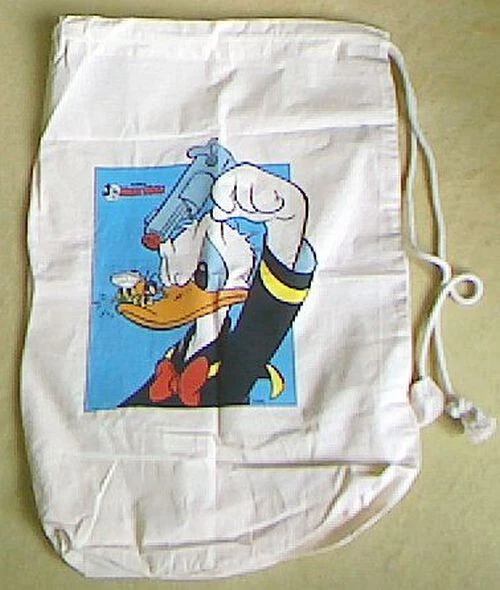 DONALD DUCK Kordelzugbeutel, Umhängetasche, Baumwoll-/Turnbeutel, Rucksackbeutel - Bild 1 von 1