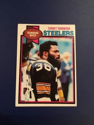 1979 Topps #44 SIDNEY THORNTON Pittsburgh Steelers EXT-MINT  - Image 1 of 2