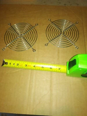 Qty. of 2) *New* EBM, 119 mm, Fan Guard/Grill/Cover. (4.72") CPU Fan. *Cheap* - Image 1 of 4