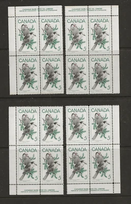 Canada, Unitrade 478, Complete Plate Set, MNH - Image 1 of 2