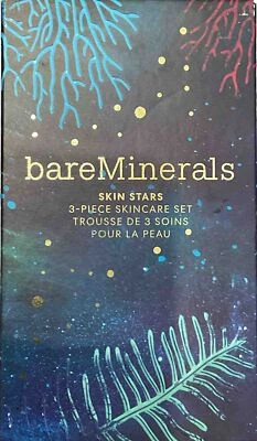 bareMinerals Skin Stars 3-Piece Skincare Set ~ 2023 Holiday Limited Edition~ New - Изображение 1 из 4