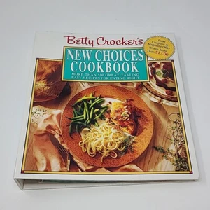 Vintage Betty Crocker's Cookbook 1993 New Choices Hardcover 5 Ringbuch - Bild 1 von 16