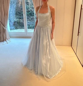 Schützenfest Hofdamen Kleid, Hofstaatkleid in hellblau, getragen - Bild 1 von 3