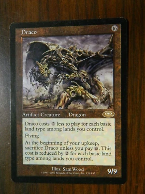 Mtg Magic The Gathering Draco Planeshift Rare LP - Excellent  Cond - Image 1 of 2