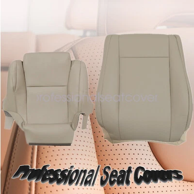 Cubierta de asiento de cuero inferior y superior para pasajero Toyota Tundra 2007 2008 2009 2010 Foto 1 de 4
