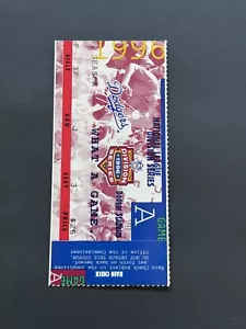 1996 NLDS Game 1 LA Dodgers vs Atlanta Braves Ticket Stub John Smoltz Win - Picture 1 of 3