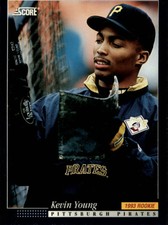 1994 Score Pittsburgh Pirates Baseball Card #492 Kevin Young