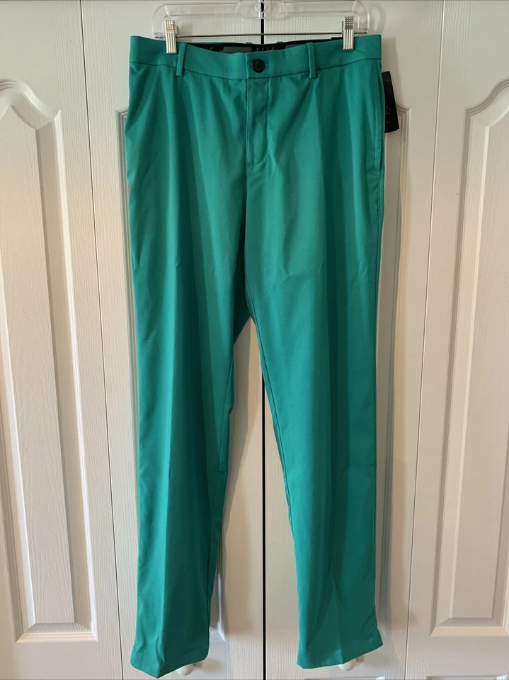 Nike Flex Golf Pants Green Aj5489-370 Dri-fit Standard Fit 42 X 32